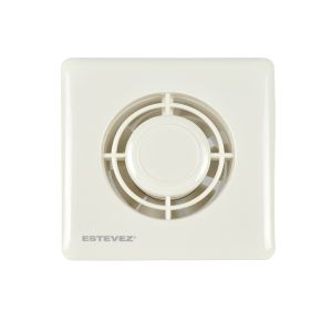 Extractor de aire, para ventana de 4 pulgadas, blanco, 1004 Estevez