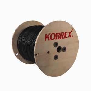 Carrete de 1,000 M., cable azul THW, calibre 8, 100% cobre. CTHW-8CN Kobrex