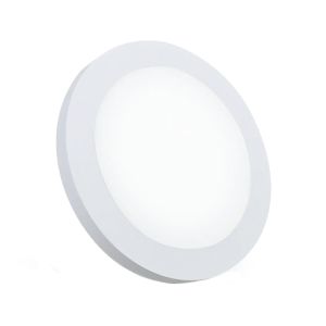 Panel redondo de LED para sobreponer, 20 W, blanco. PRLM-B Megamex