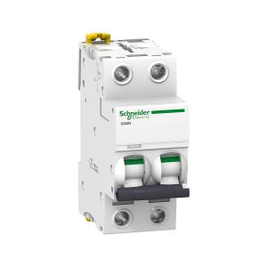 Interruptor termomagnético, 2 polos, 32 A, curva C. A9F74232 Schneider Electric