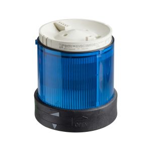 Unidad iluminada, luz fixa, azul, 250 V CA. XVBC36 Schneider Electric