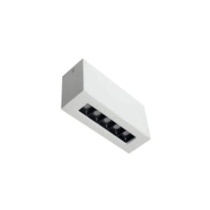 Lámpara tipo spot para sobreponer en techo, 8 W, color blanco. 8YSNLED3166MV30BN Tecnolite