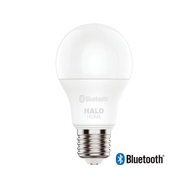 Foco LED HALO Home A19 con conectividad Bluetooth. HHA19089BLE40A Cooper Lighting