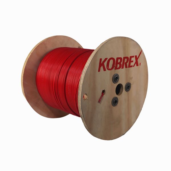 Carrete de 1,000 M., cable azul THW, calibre 8, 100% cobre. CTHW-8CR Kobrex