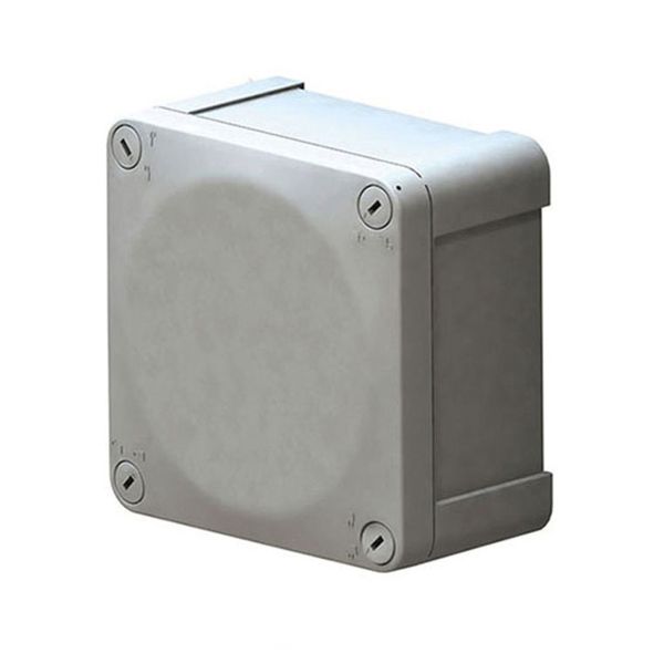 Caja estancas IP65, lados cerrados y placa con tornillos, gris. WDL1010S Royer