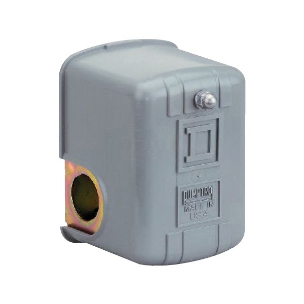 Interruptor del compresor de aire 9013FH, diferencial fijo, apagado a 100 psi, baja potencia. 9013FHG2J27 Schneider Electric