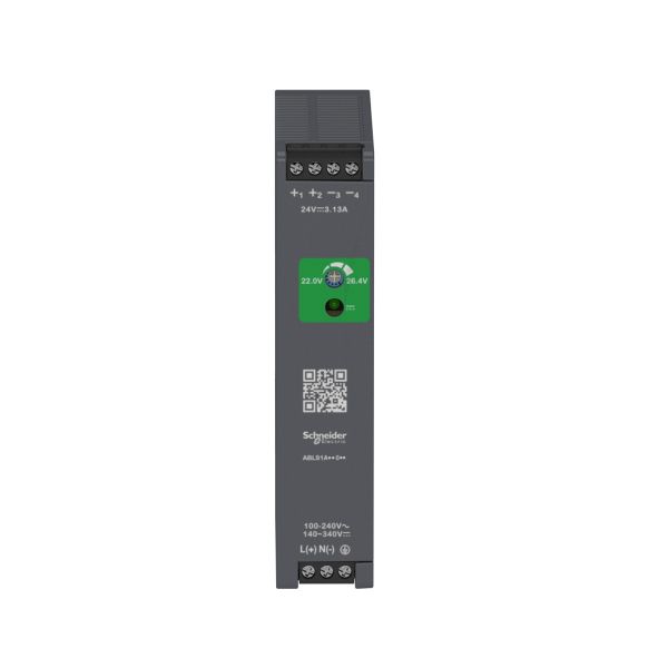 Fuente de alimentación conmutada regulada, 100-240 V, monofásica, optimizada. ABLS1A24031 Schneider Electric