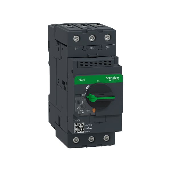 Disyuntor termomagnético, TeSys, 40 A. GV3P40 Schneider Electric