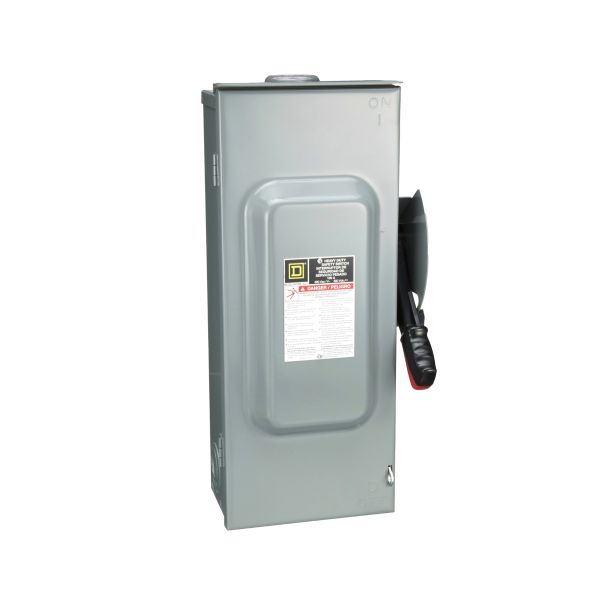 Interruptor de seguridad, 3 polos, 100 A, NEMA 1. HU363RB Schneider Electric