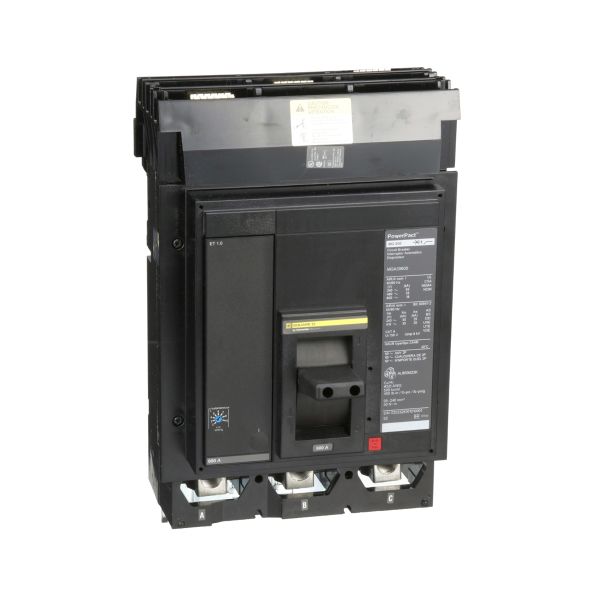 Interruptor automático, 3 polos, 600 A. MGA36600 Schneider Electric