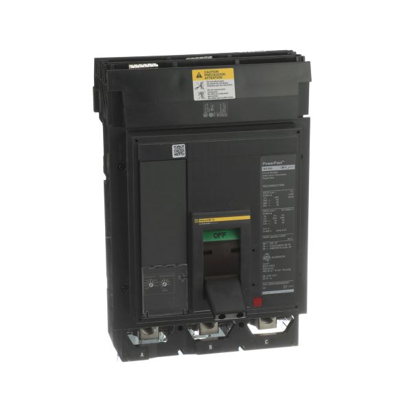 Interruptor automático, 3 polos, 800 A. MGA36800E10 Schneider Electric