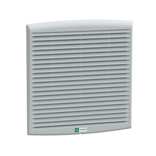 Ventilación forzada con rejilla de salida, 115 V, 560 m3/h. NSYCVF560M115PF Schneider Electric