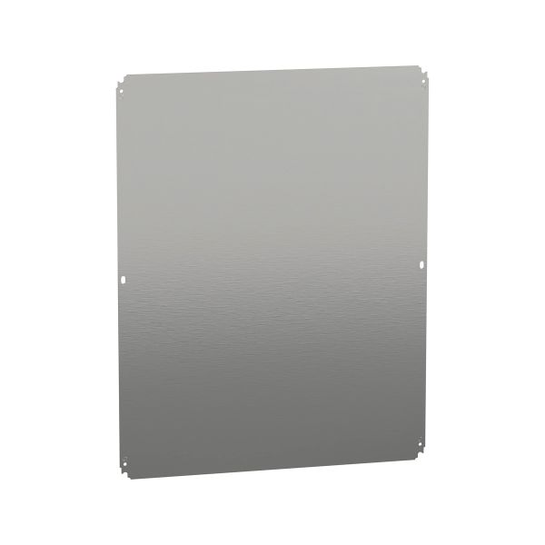 Placa de montaje ciega, 1000 x 800 mm, reversible. NSYMM108 Schneider Electric