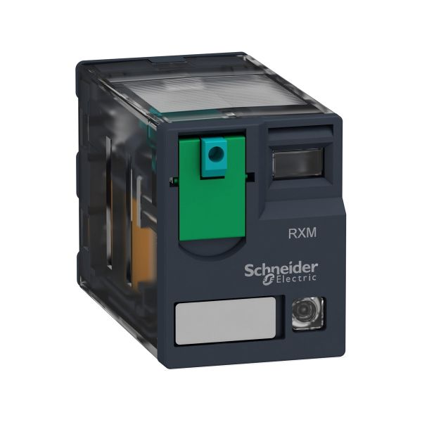 Relé enchufable miniatura con LED, 48 V, 6 A. RXM4AB2E7 Schneider Electric