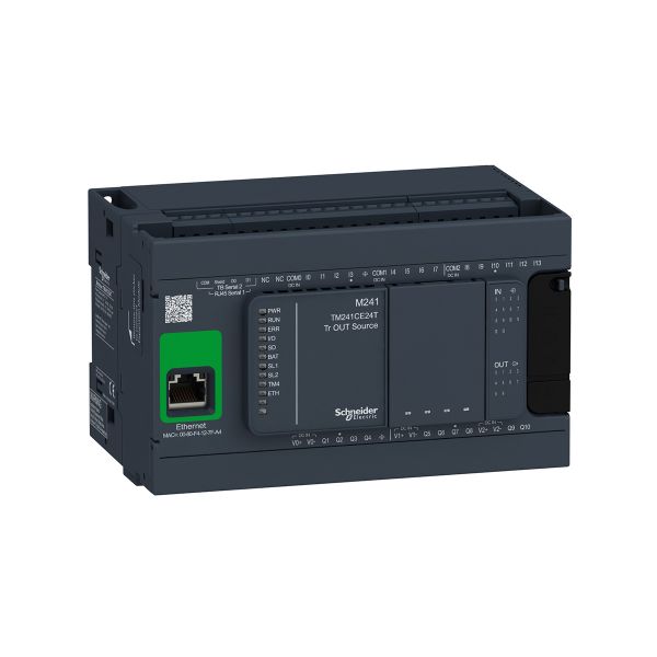 Controlador lógico Modicon M241. TM241CE24T Schneider Electric