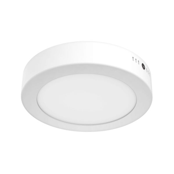 Lámpara LED, de sobreponer, 12 W, interiores, no atenuable, LED integrado. 12PTLLEDR65MVB Tecnolite