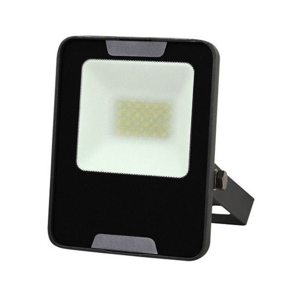 Reflector LED, exterior, 20 W, 3000 K, IP 65, negro. 20LQLEDT30MVN Tecnolite