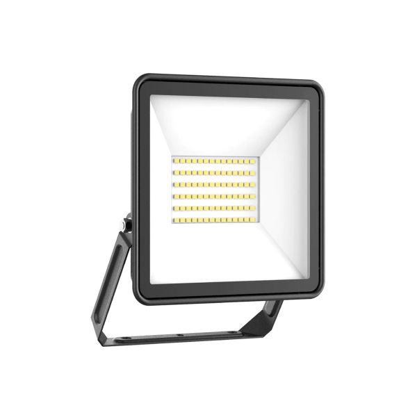 Reflector LED exterior 50 W, Negro. 50LQLEDL65MVN Tecnolite