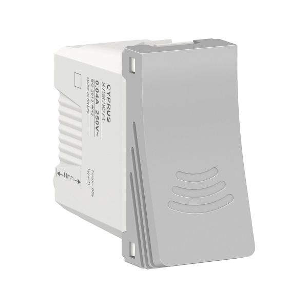 Zumbador 12v ac 50hz 8va 70db (a 1m) 1 módulo blanco