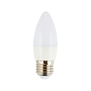 Foco vela LED, 4 W, base E14, no atenuable.EICE27-LED/4W/65 Tecnolite