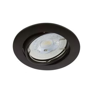 Lámpara para empotrar fijo de interior, 50 W, negro. YD-330/N Tecnolite